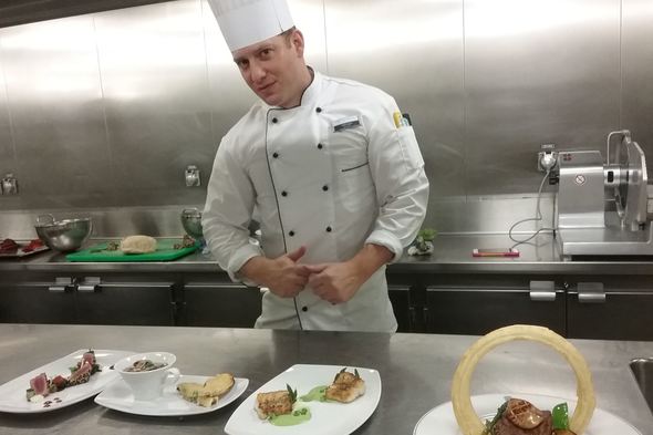 Derek Allen, Head Chef at Tradewind Voyages