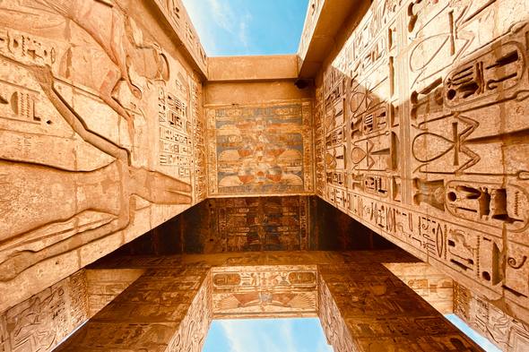 Thebes, Nile river, Egypt