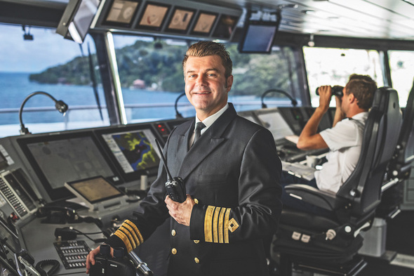 Erwan Le Rouzic, Captain of Scenic Eclipse