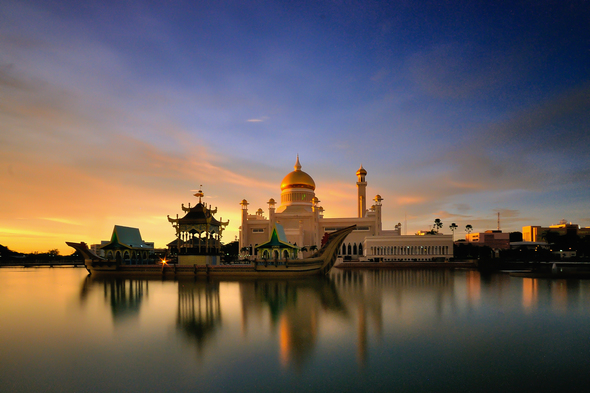 Mosque in Bandar Seri Begawan, Brunei