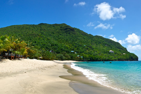 Beach in Bequia, St Vincent & The Grenadines