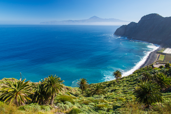 Santa Catalina beach, La Gomera