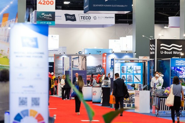 Exhibitor Stalls at Seatrade Cruise Global in Miami 2022