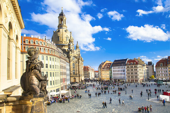 Frauenkirche church, Dresden, Germany