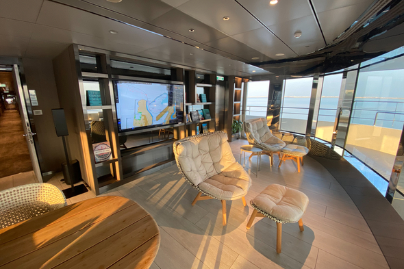 Emerald Azzurra Observation Lounge deck 4