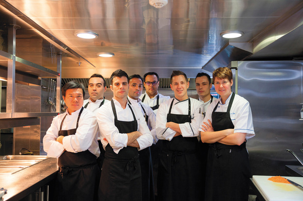 Chefs onboard Scenic Eclipse