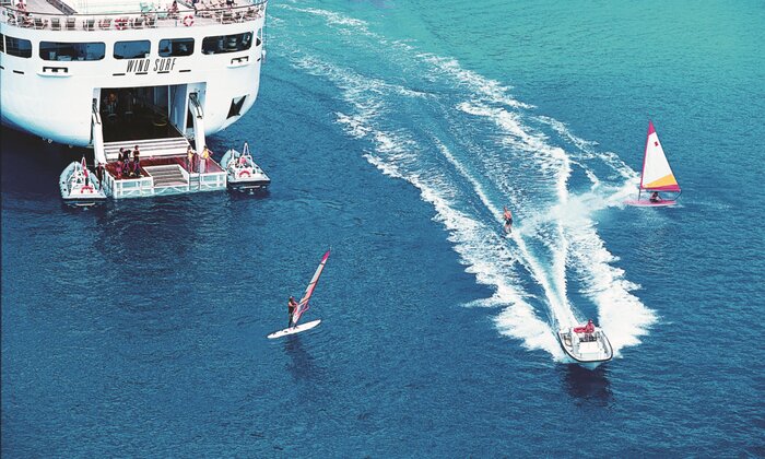 Windstar Cruises - Wnd Surf watersports platform