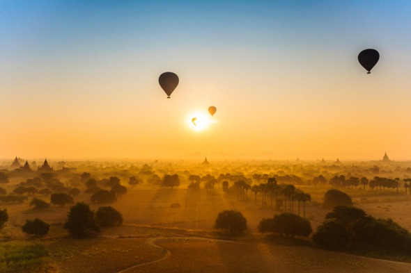 Balloons over Bagan, Burma