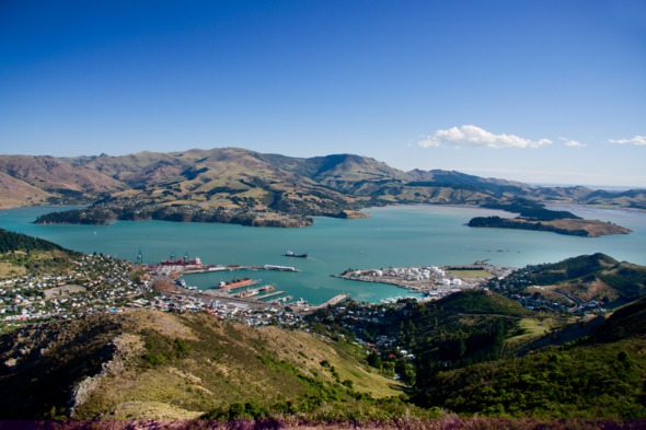 Lyttelton Harbour, New Zealand