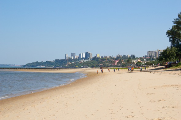 Maputo beach, Mozambique