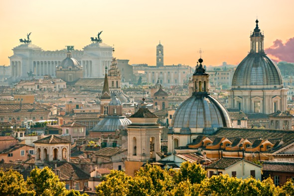 Rome skyline