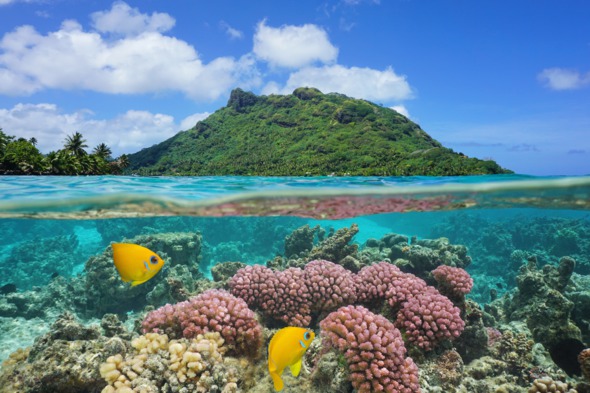 Huahine island, French Polynesia