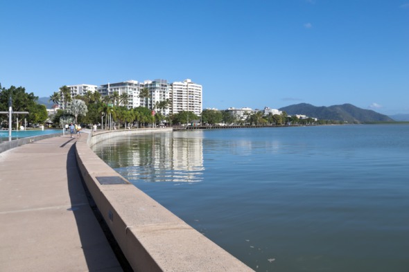 Cairns esplanade, Australia