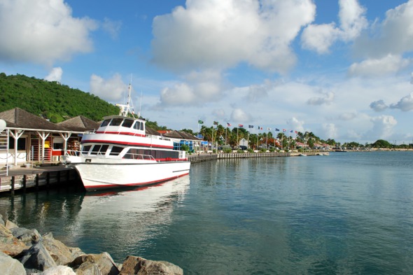 Marigot harbour, Saint Martin