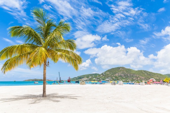 Beach near Philipsburg, Sint Maarten