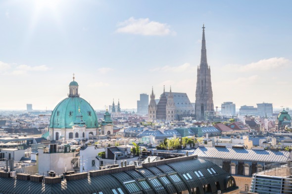 Vienna skyline, Austria