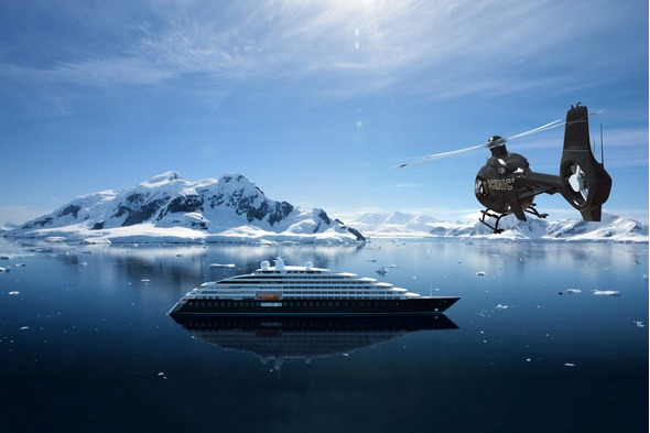 Scenic Eclipse in Antarctica
