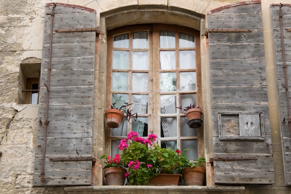 Window in Arles, France