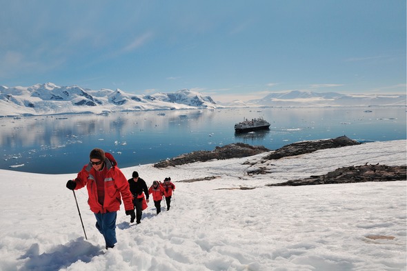 Silver Explorer in Antarctica