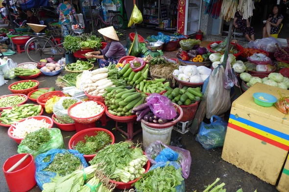 Sa Dec market, Vietnam