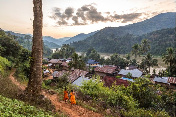 River cruise on the Upper Mekong, Laos