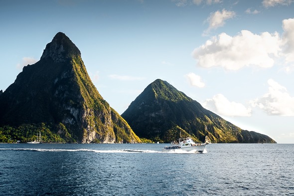 The Pitons, Saint Lucia