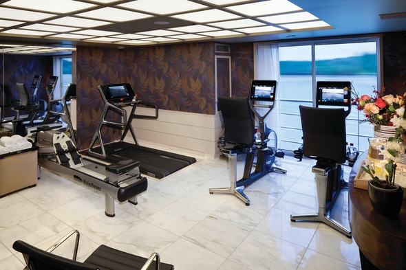AmaPrima Fitness Room, AmaWaterways
