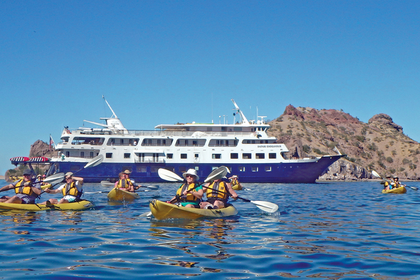 UnCruise Adventures - Kayaking in the Sea of Cortez