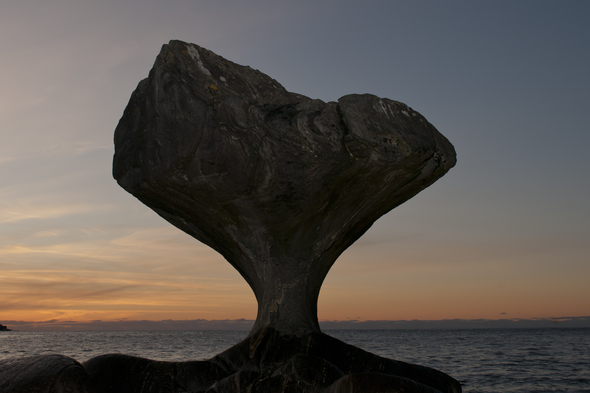 Kannesteinded rock near Maloy, Norway