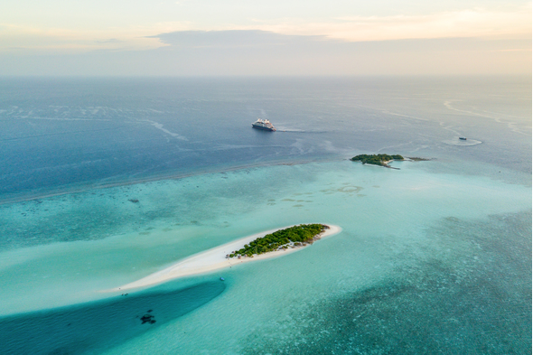Le Lapérouse in the Indian Ocean, one of the best cruises on Ponant's Explorers
