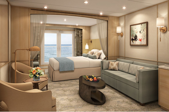 Windstar refurbishment - Star Balcony Suite