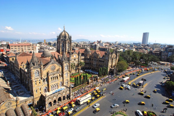 Railway terminus, Mumbai