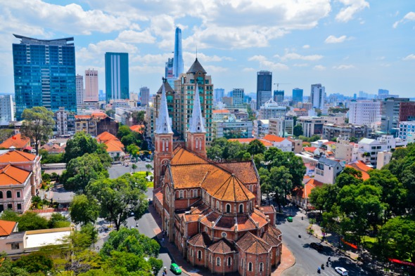 Notre Dame cathedral, Ho Chi Minh City