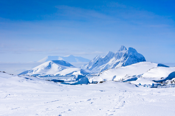 Mountains in Antarctica