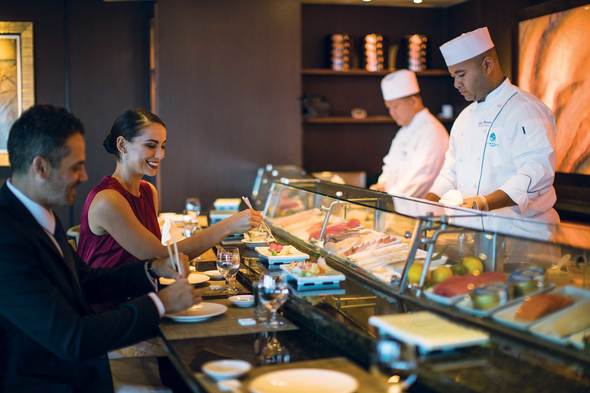 Crystal Cruises - Umi Uma sushi bar