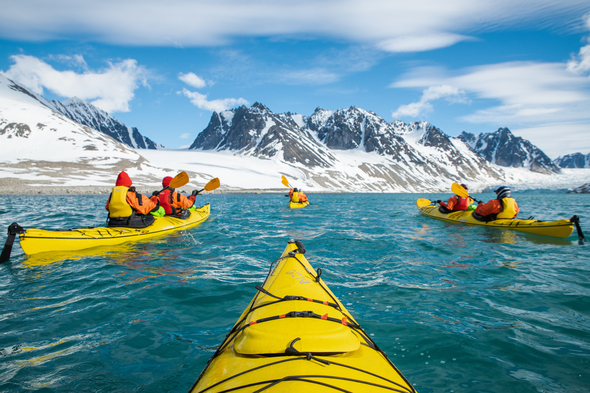 Silversea Expeditions - Kayaking in the Arctic