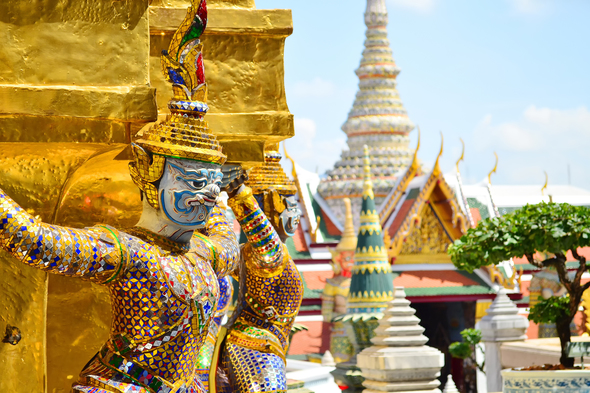 Wat Pra Keaw, Bangkok, Thailand