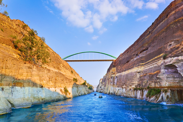 Corinth Canal, Greece