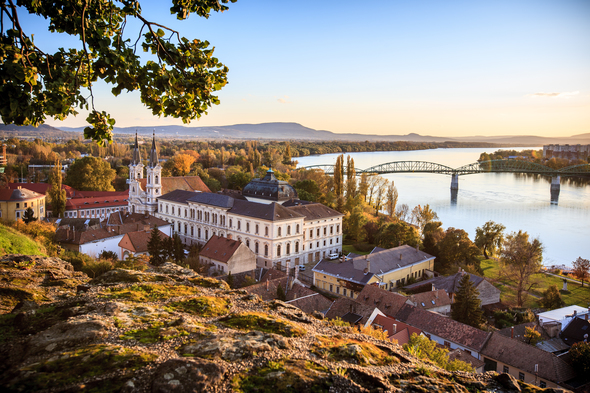 Old town of Esztergom, Hungary