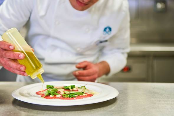 Cuisine on board Crystal River Cruises