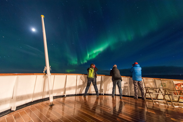 Northern Lights cruise on Hurtigruten