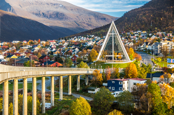 Arctic Cathedral in Tromso, Norway