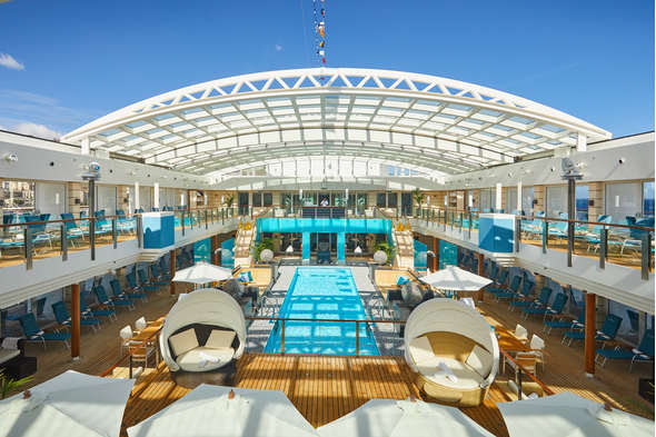 Hapag-Lloyd Cruises - MS Europa 2 - Pool deck