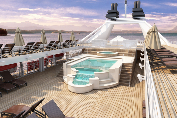 Windstar Star Plus initiative - Pool deck