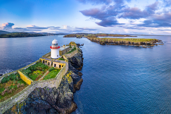Rotten Island lighthouse, Killybegs, Ireland