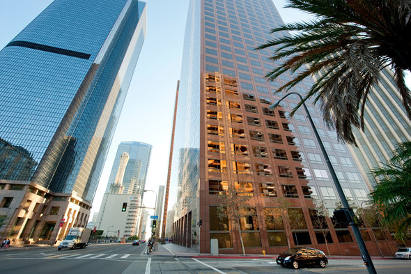 Skyscrapers in Los Angeles
