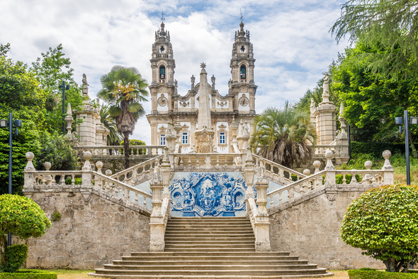 Nossa Senhora de Remedios in Lamego, Portugal