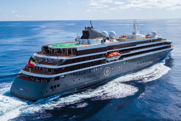 Atlas Ocean Voyages' World Navigator, part of a new generation of luxury expedition cruise ships