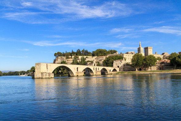 Avignon, France, one of the highlights of a Rhone and Saone river cruise