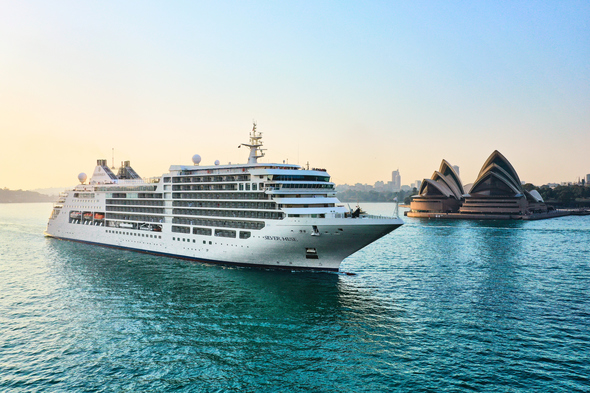 Silver Muse in Sydney, one of the highlights of an Australia cruise